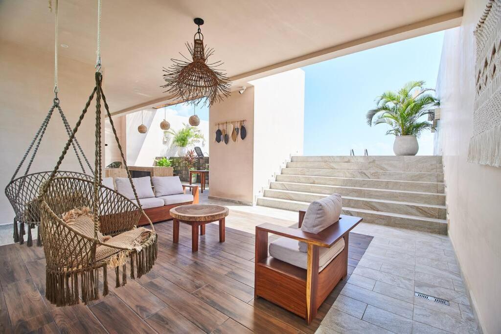 شقة Phimai Gardens Ph3 - 2 Bdr Piscina Privada Y Vistas تولوم المظهر الخارجي الصورة
