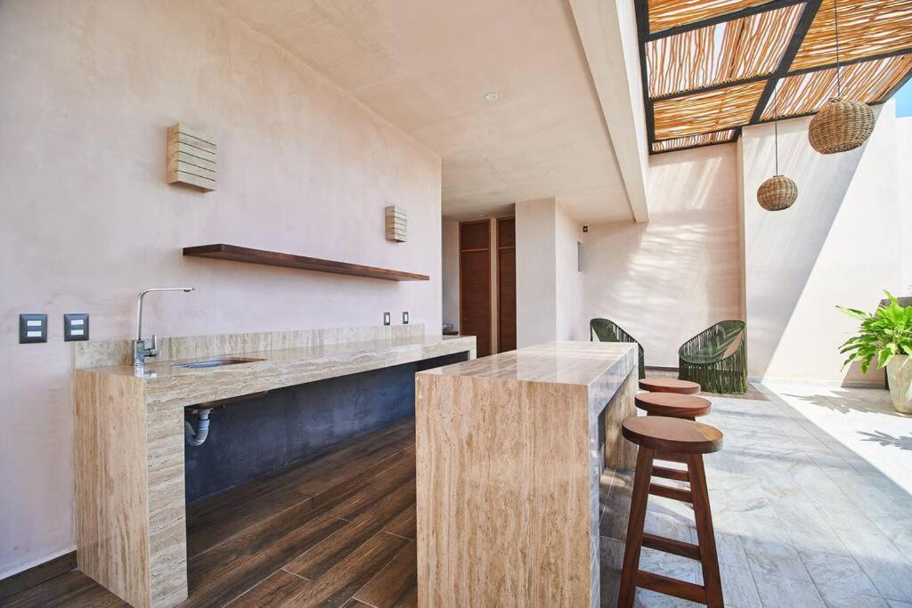 شقة Phimai Gardens Ph3 - 2 Bdr Piscina Privada Y Vistas تولوم المظهر الخارجي الصورة